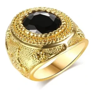 Anillo De Piedra Tibetano-Anillos-JS Joyerías