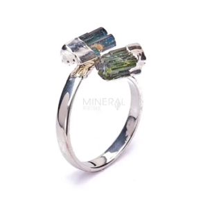 Anillo Mineral Turmalina-JS Joyerías