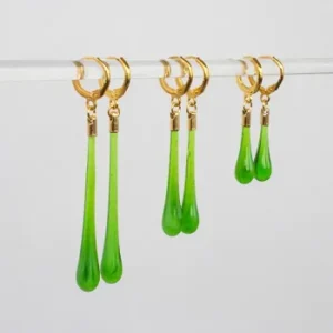 Aretes Artesanales Vitrum-JS Joyerías